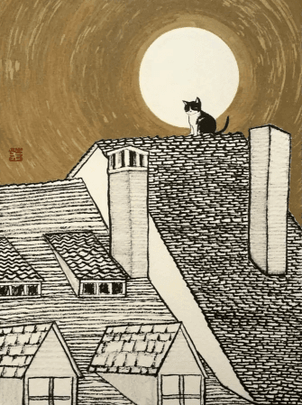 The Rooftop Cat